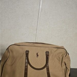 Polo Ralph Lauren Tan Duffel Bag